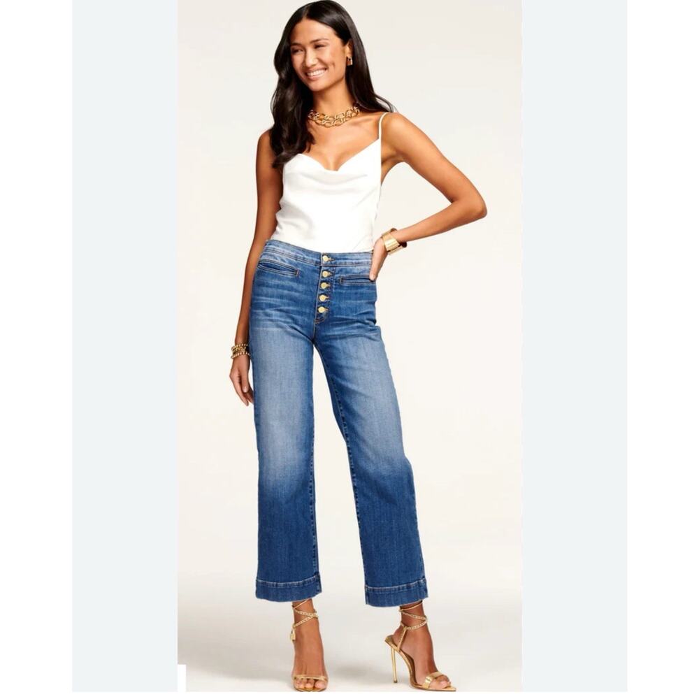 Ramy Brook Blue Flare & Wide Leg Jeans